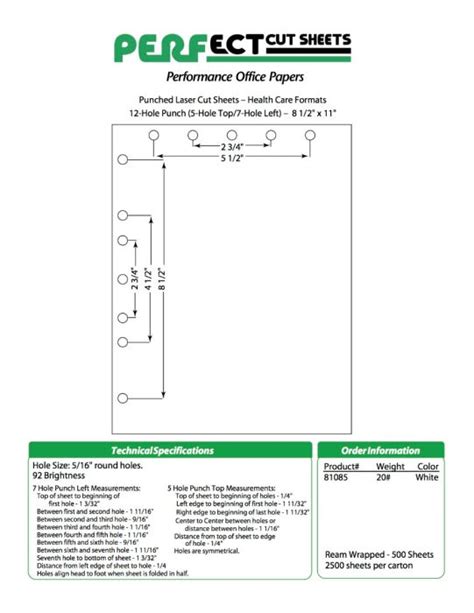 Standard Hole Punch Sizes and Guidelines (with Drawings)